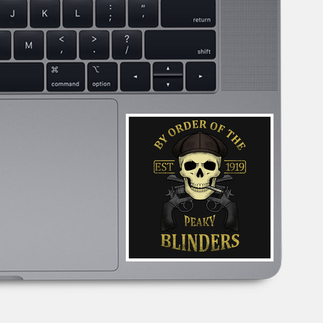By Order Of The Peaky-None-Glossy-Sticker-fanfabio