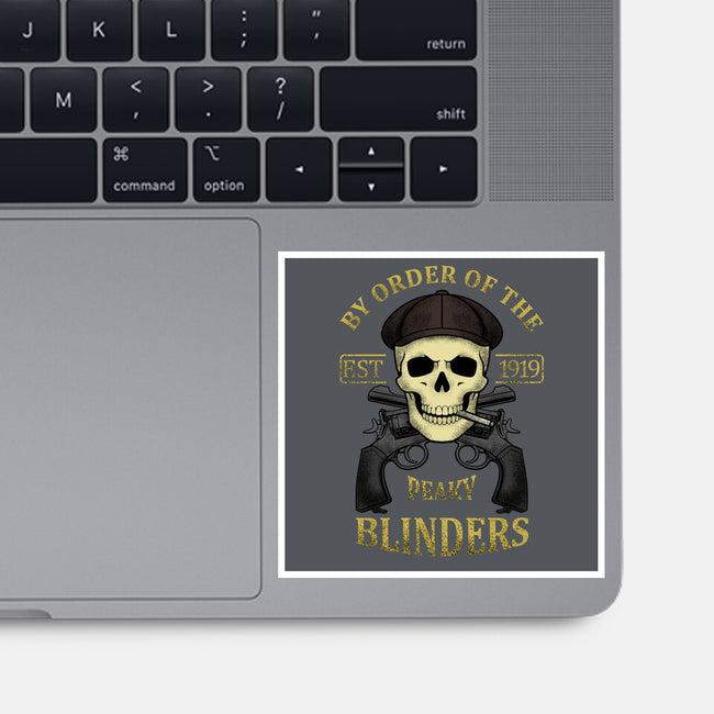 By Order Of The Peaky-None-Glossy-Sticker-fanfabio