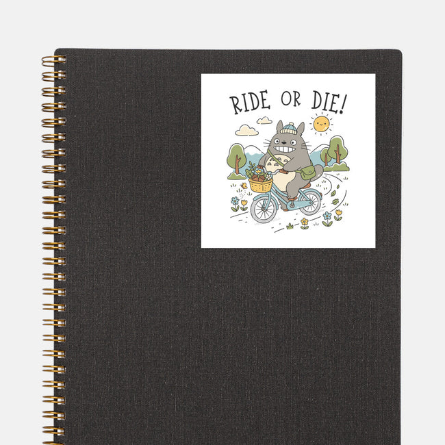 Ride Or Die-None-Glossy-Sticker-GODZILLARGE
