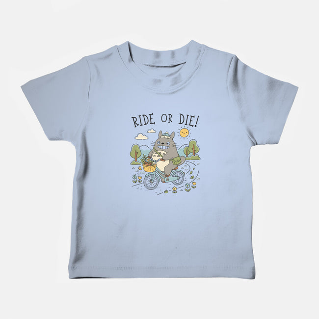 Ride Or Die-Baby-Basic-Tee-GODZILLARGE