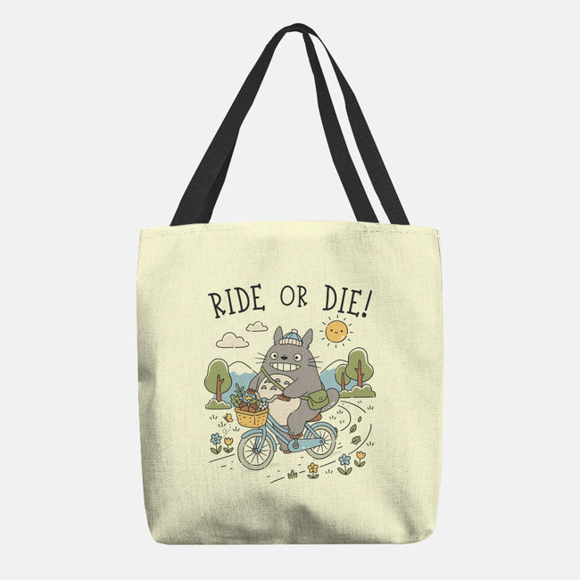 Ride Or Die-None-Basic Tote-Bag-GODZILLARGE