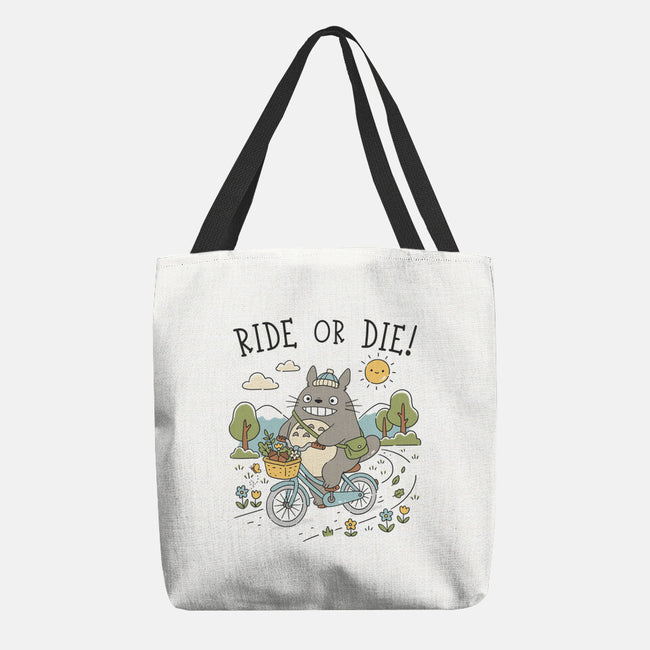 Ride Or Die-None-Basic Tote-Bag-GODZILLARGE