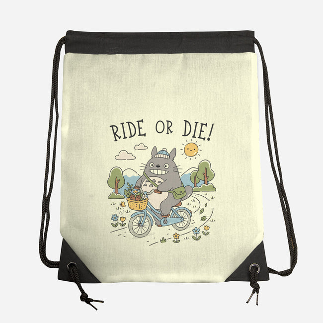 Ride Or Die-None-Drawstring-Bag-GODZILLARGE