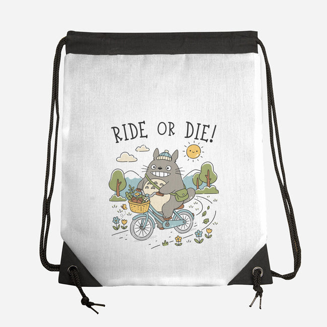 Ride Or Die-None-Drawstring-Bag-GODZILLARGE