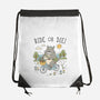 Ride Or Die-None-Drawstring-Bag-GODZILLARGE