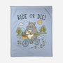 Ride Or Die-None-Fleece-Blanket-GODZILLARGE