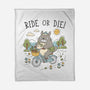 Ride Or Die-None-Fleece-Blanket-GODZILLARGE