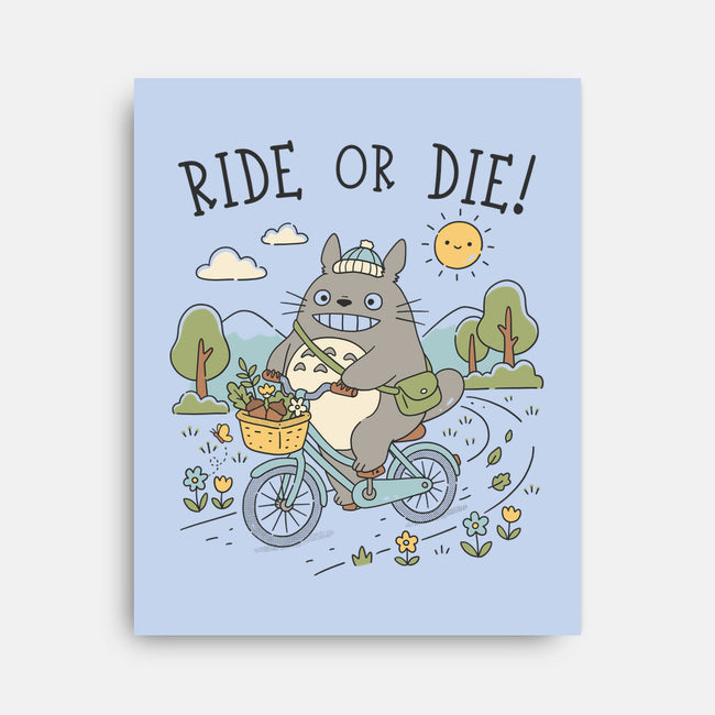 Ride Or Die-None-Stretched-Canvas-GODZILLARGE