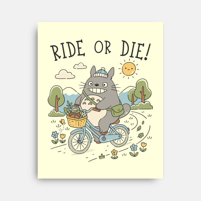Ride Or Die-None-Stretched-Canvas-GODZILLARGE