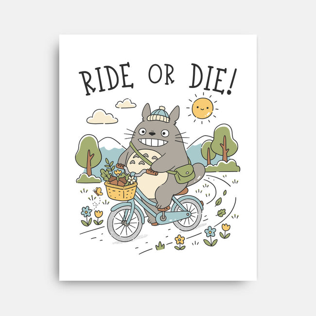 Ride Or Die-None-Stretched-Canvas-GODZILLARGE