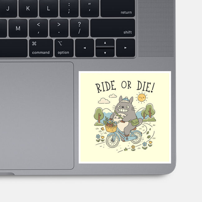 Ride Or Die-None-Glossy-Sticker-GODZILLARGE