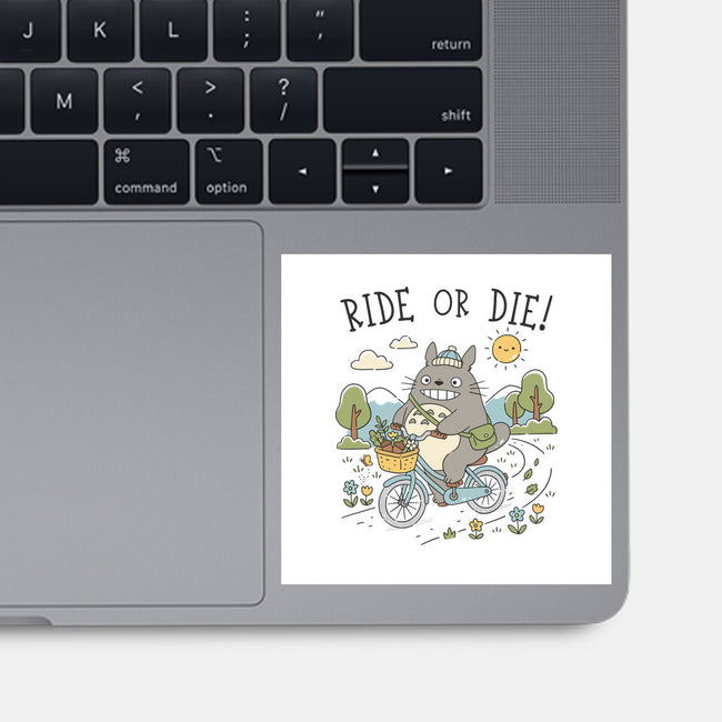 Ride Or Die-None-Glossy-Sticker-GODZILLARGE