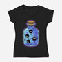 Dust Bottle-Womens-V-Neck-Tee-nickzzarto