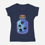 Dust Bottle-Womens-V-Neck-Tee-nickzzarto