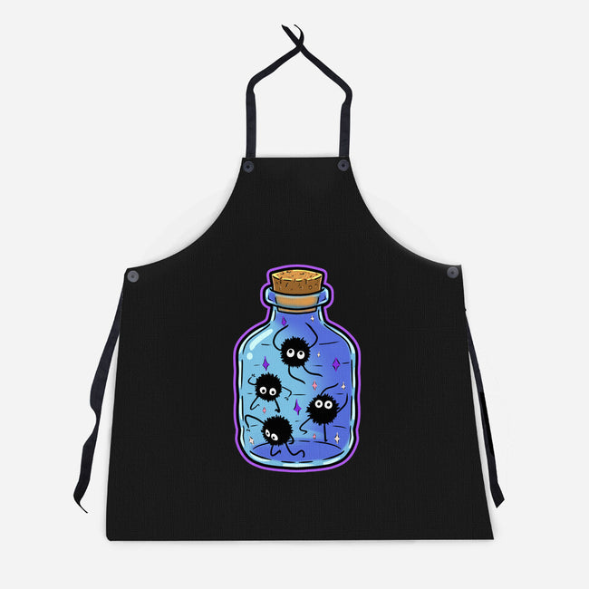 Dust Bottle-Unisex-Kitchen-Apron-nickzzarto