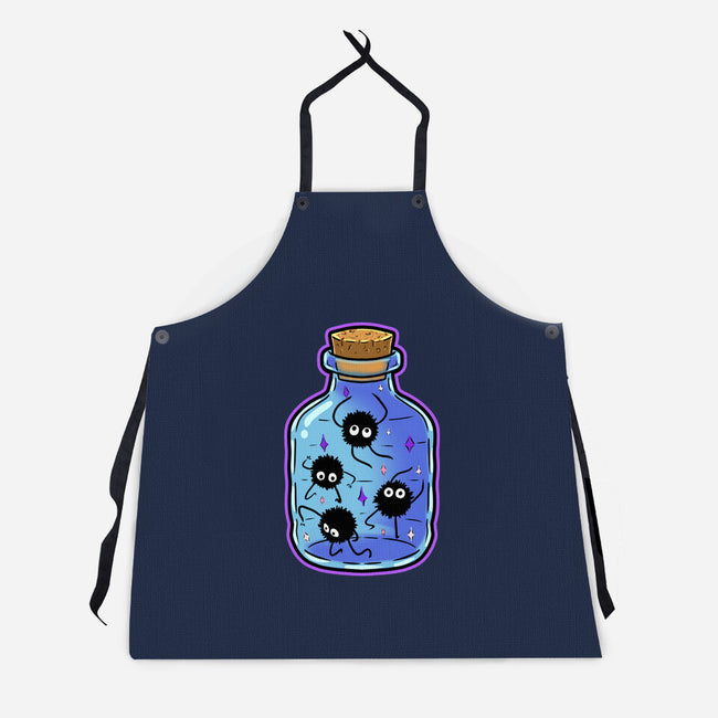 Dust Bottle-Unisex-Kitchen-Apron-nickzzarto
