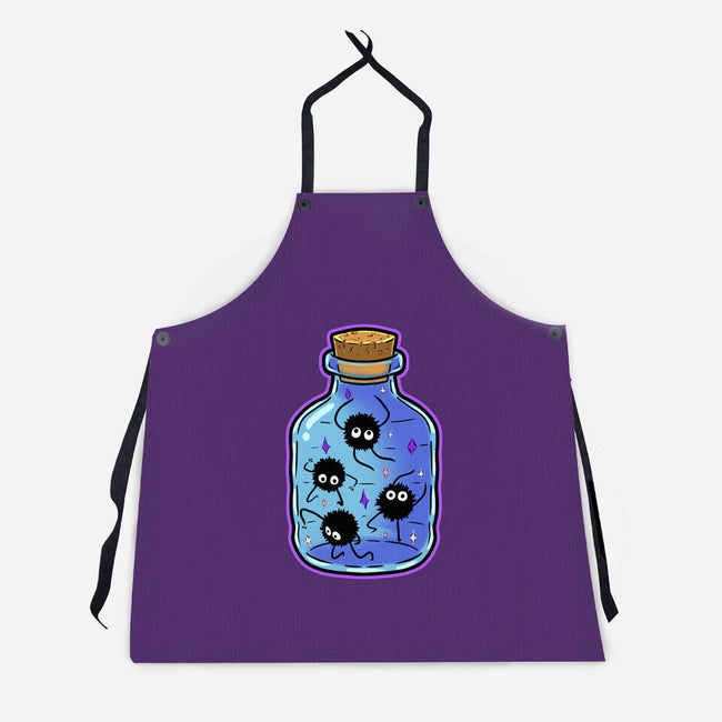 Dust Bottle-Unisex-Kitchen-Apron-nickzzarto
