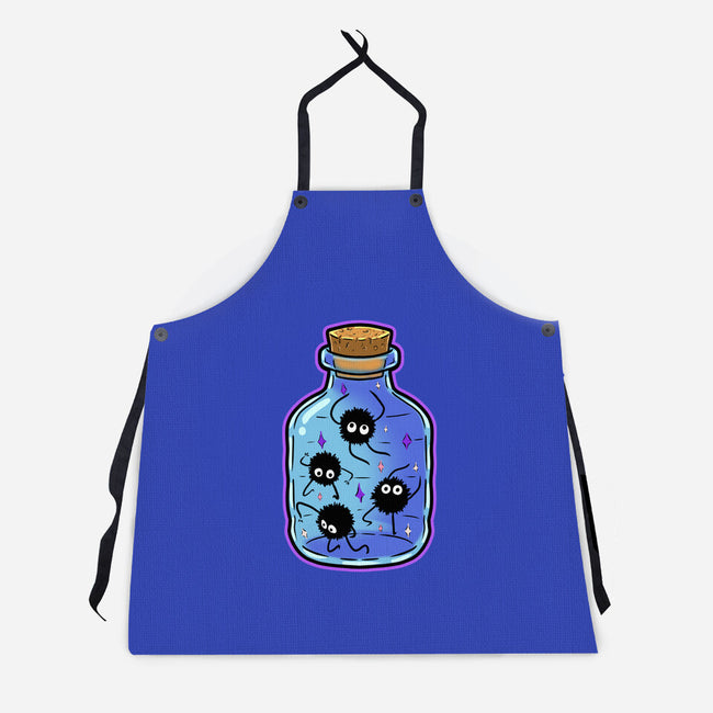 Dust Bottle-Unisex-Kitchen-Apron-nickzzarto