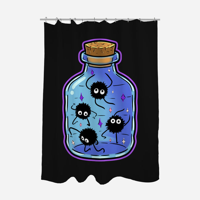 Dust Bottle-None-Polyester-Shower Curtain-nickzzarto