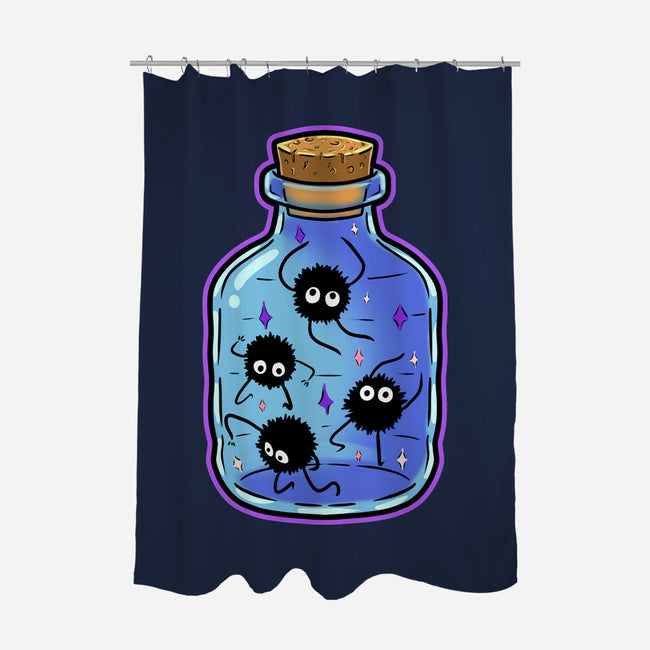 Dust Bottle-None-Polyester-Shower Curtain-nickzzarto