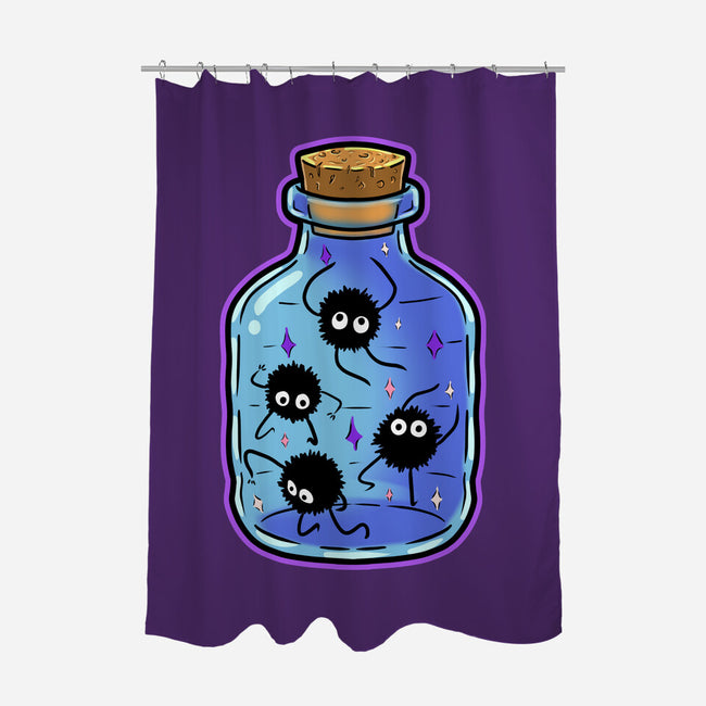 Dust Bottle-None-Polyester-Shower Curtain-nickzzarto
