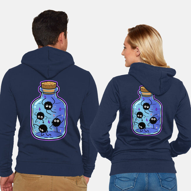 Dust Bottle-Unisex-Zip-Up-Sweatshirt-nickzzarto