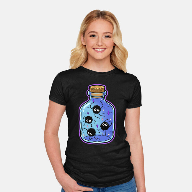 Dust Bottle-Womens-Fitted-Tee-nickzzarto