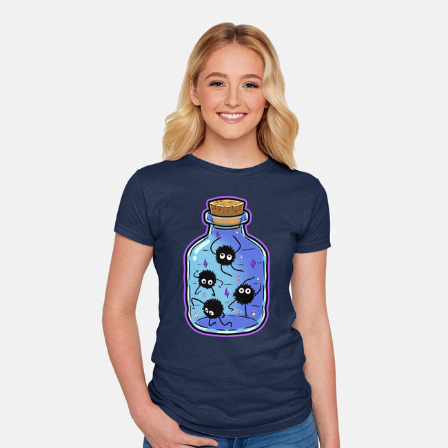 Dust Bottle-Womens-Fitted-Tee-nickzzarto