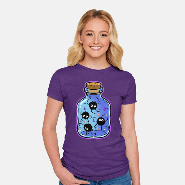 Dust Bottle-Womens-Fitted-Tee-nickzzarto