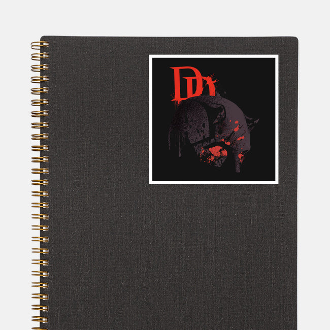 The Devil Mask-None-Glossy-Sticker-fanfabio