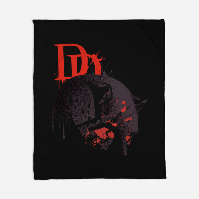 The Devil Mask-None-Fleece-Blanket-fanfabio