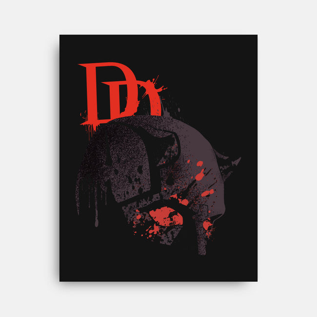 The Devil Mask-None-Stretched-Canvas-fanfabio