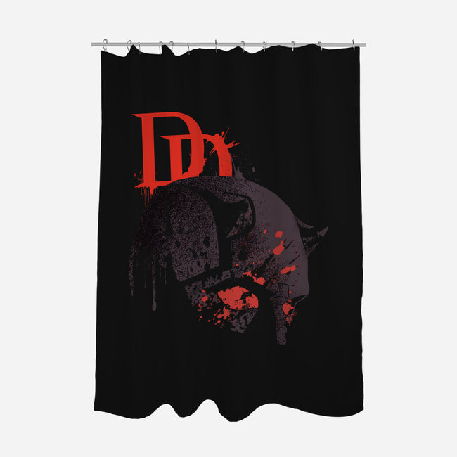 The Devil Mask-None-Polyester-Shower Curtain-fanfabio