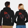 The Devil Mask-Unisex-Zip-Up-Sweatshirt-fanfabio