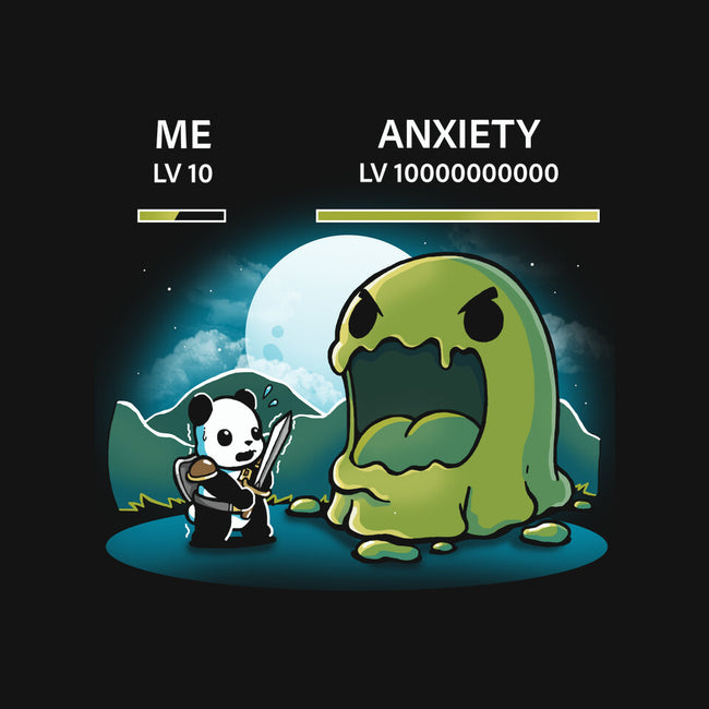 Me Vs Anxiety-None-Drawstring-Bag-Vallina84