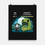 Me Vs Anxiety-None-Matte-Poster-Vallina84
