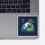 Me Vs Anxiety-None-Glossy-Sticker-Vallina84