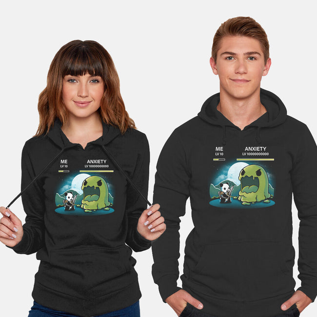 Me Vs Anxiety-Unisex-Pullover-Sweatshirt-Vallina84