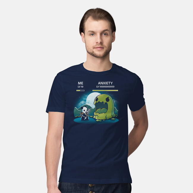 Me Vs Anxiety-Mens-Premium-Tee-Vallina84