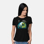Me Vs Anxiety-Womens-Basic-Tee-Vallina84