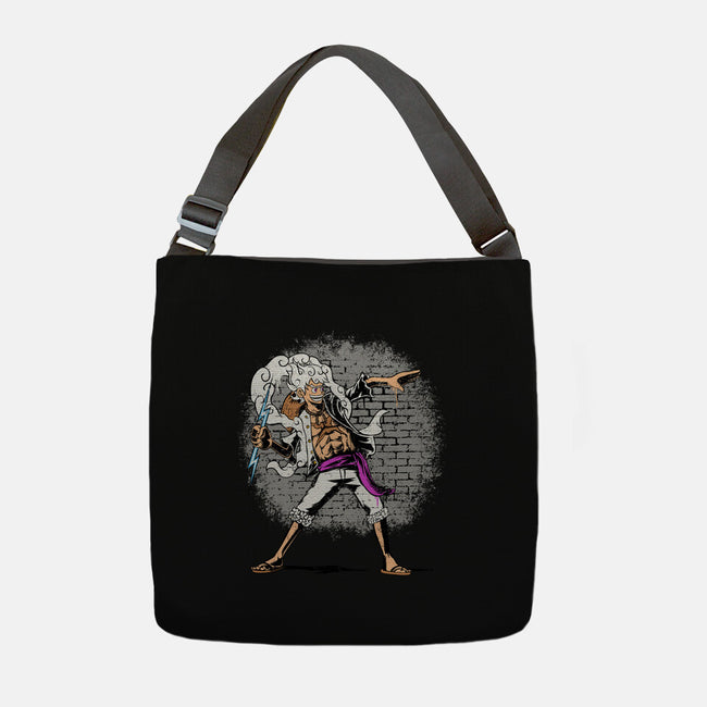 Kaminari Thrower-None-Adjustable Tote-Bag-joerawks