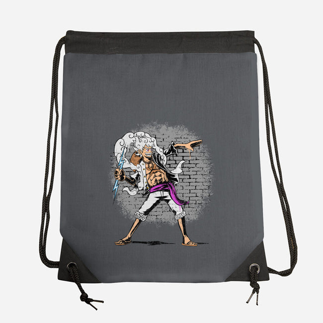 Kaminari Thrower-None-Drawstring-Bag-joerawks