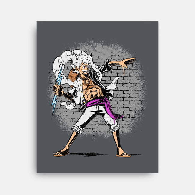 Kaminari Thrower-None-Stretched-Canvas-joerawks