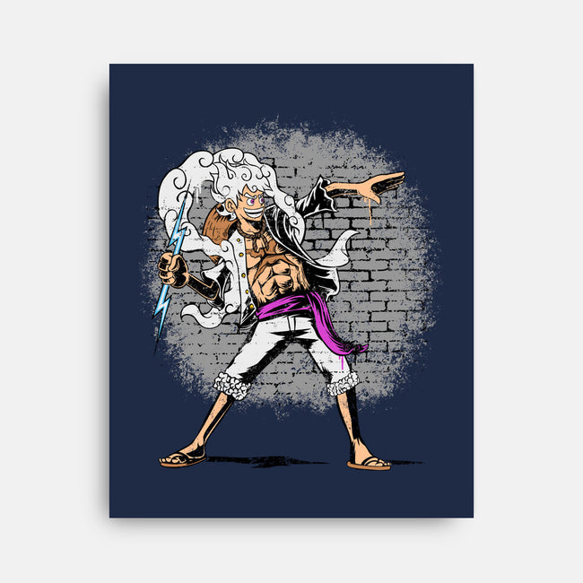 Kaminari Thrower-None-Stretched-Canvas-joerawks