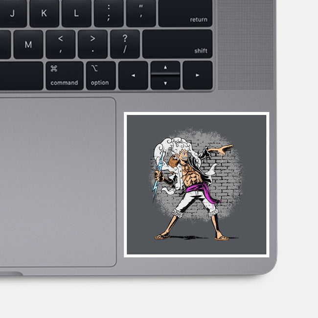 Kaminari Thrower-None-Glossy-Sticker-joerawks