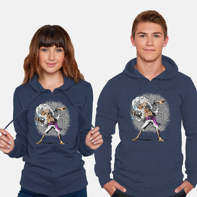 Kaminari Thrower-Unisex-Pullover-Sweatshirt-joerawks