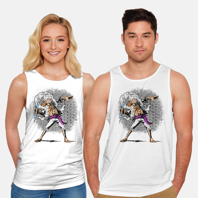 Kaminari Thrower-Unisex-Basic-Tank-joerawks