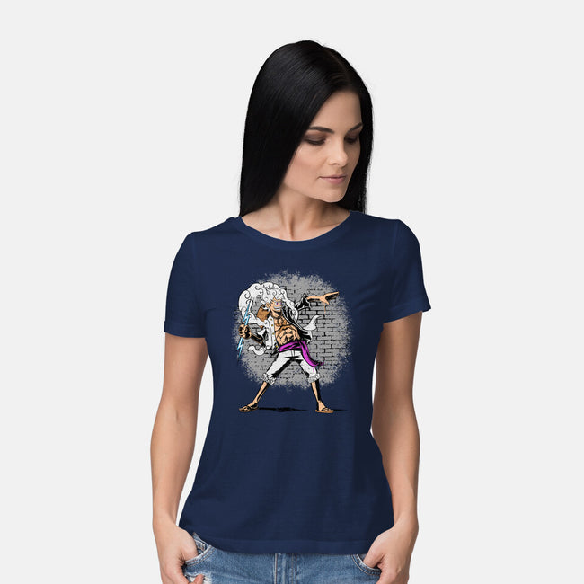 Kaminari Thrower-Womens-Basic-Tee-joerawks