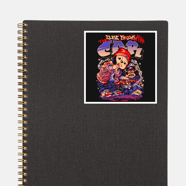 Just Drive-None-Glossy-Sticker-Estudio Horta