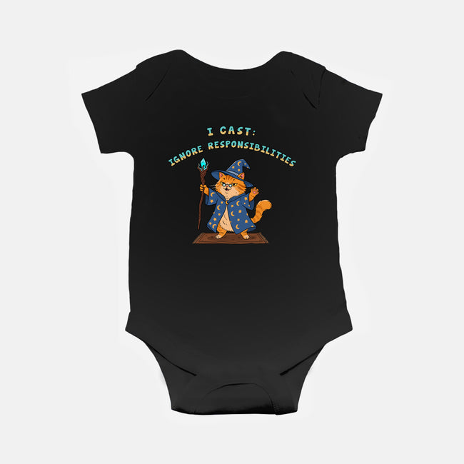 Ignore Responsibilities-Baby-Basic-Onesie-milasneeze